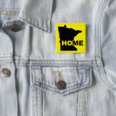 Minnesota Zuhause weg vom Staat Button Abzeichen B (Beispiel)