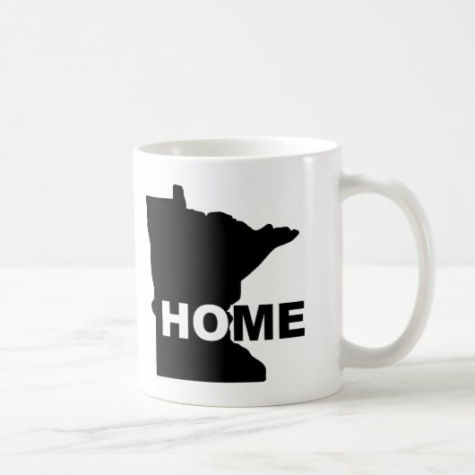 Minnesota-Zuhause weg von Staats-Tasse oder Kaffeetasse (Rechts)