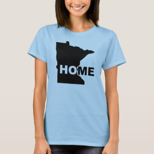 Minnesota - Zuhause weit weg vom Bundesstaat - T-S T-Shirt
