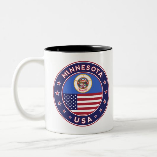 Minnesota Zweifarbige Tasse (Links)
