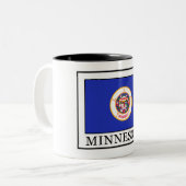 Minnesota Zweifarbige Tasse (Vorderseite Links)