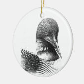 MinnesotaLoon durch William Martin Keramik Ornament (Links)