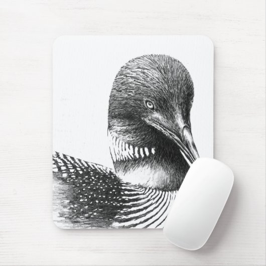 MinnesotaLoon durch William Martin Mousepad (Mit Mouse)