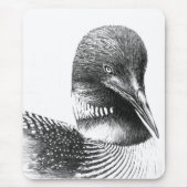 MinnesotaLoon durch William Martin Mousepad (Vorne)