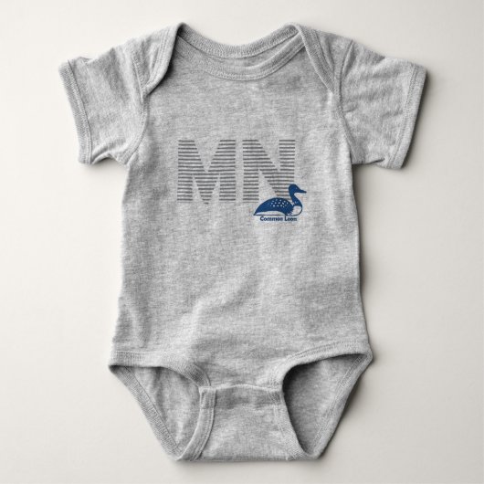 Minnesotaloon onsie baby strampler (Vorderseite)