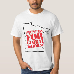 Minnesotans FÜR globales Erwärmungs-Shirt T-Shirt