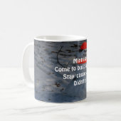 Minnesotasnowman-Tasse Kaffeetasse (Vorderseite Links)