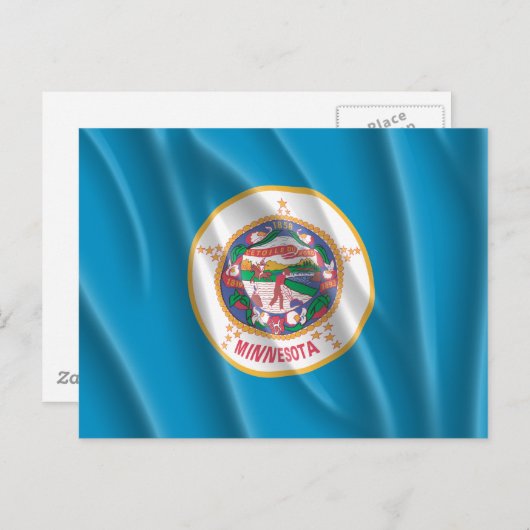 MINNESOTIA POSTKARTE (Vorne/Hinten)
