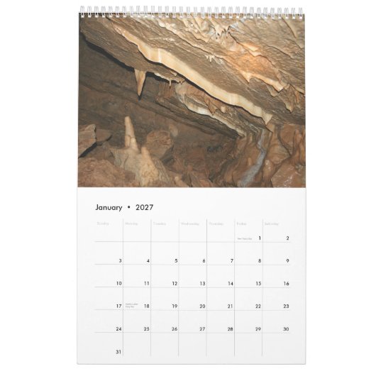 Minnetonka Höhlen-18-monatiger Kalender (Jan 2027)