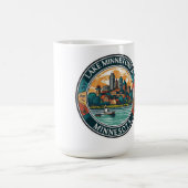 Minnetonka-See, Minnesota Angeln und Bootfahren Kaffeetasse (Mittel)