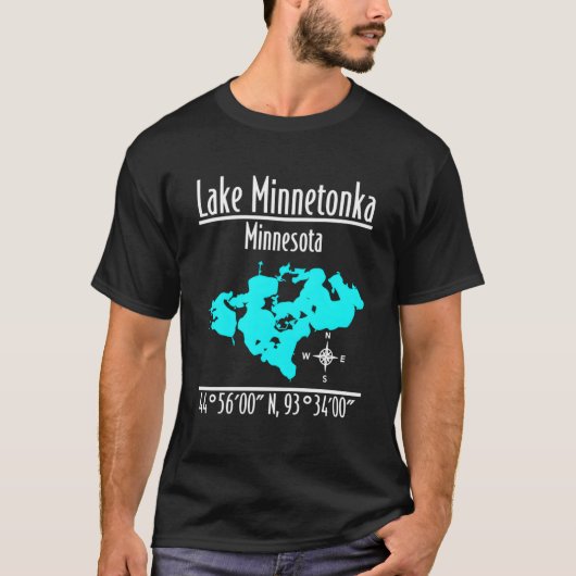 Minnetonka-See - Minnesota T-Shirt (Vorderseite)