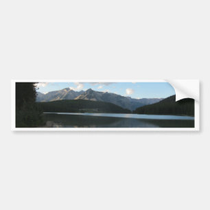 Minnewanka Lake, Alberta, Kanada Autoaufkleber