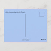 Minnewanka-See Alberta Kanada Postkarte (Rückseite)