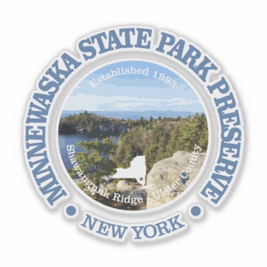 Minnewaska SP Aufkleber (Vorderseite)