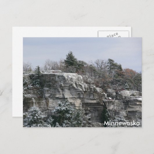 Minnewaska Staat Park Preserve Postkarte (Vorne/Hinten)