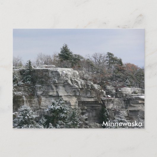 Minnewaska Staat Park Preserve Postkarte (Vorderseite)