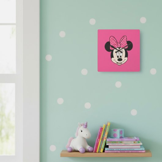 Minni Clock Quadratische Wanduhr