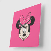 Minni Clock Quadratische Wanduhr (Winkel)