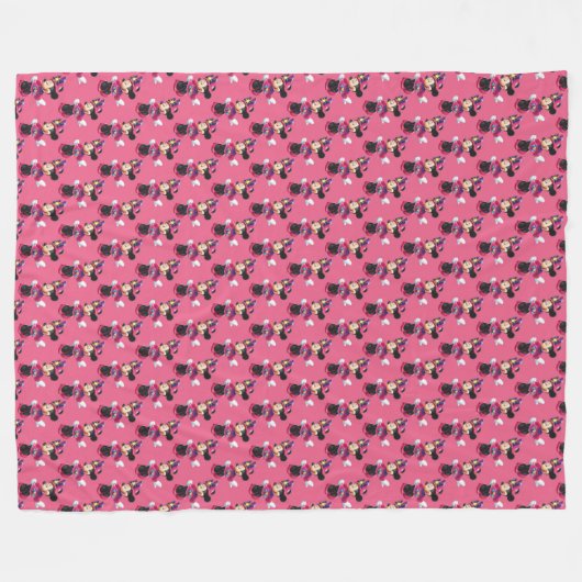 Minni Fleece Blanket (Vorderseite (Horizontal))