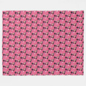 Minni Fleece-Decke Fleecedecke (Vorderseite (Horizontal))