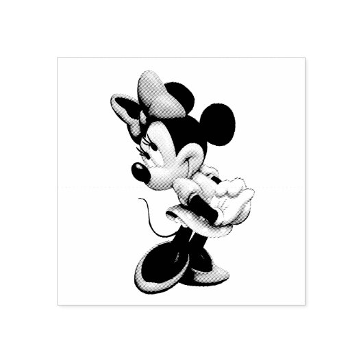 Minni Rubber Stamp Gummistempel (Prägung)