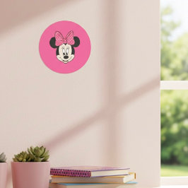 Minni Runder Aufkleber