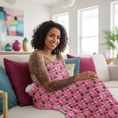 Minni Sherpa Blanket Sherpadecke