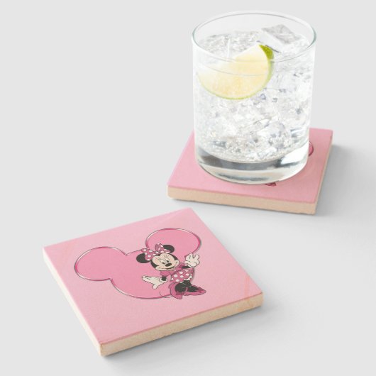 Minni Steinuntersetzer (Seitenansicht)