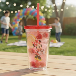 Minnie Acrylic Tumbler Acryltrinkbecher