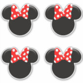Minnie Aufkleber (Vorderseite)