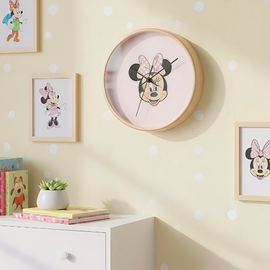 Minnie Clock Uhr