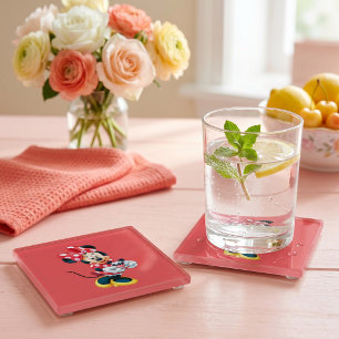 Minnie Glass Untersetzer