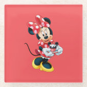 Minnie Glass Untersetzer (Vorderseite)