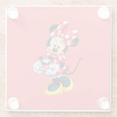 Minnie Glass Untersetzer (Rückseite)