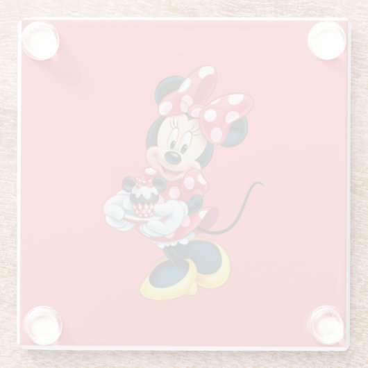 Minnie Glass Untersetzer (Rückseite)