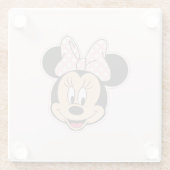Minnie Glass Untersetzer (Rückseite)