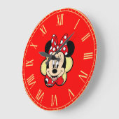 Minnie Große Wanduhr (Winkel)