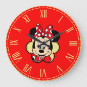 Minnie Große Wanduhr (Vorderseite)