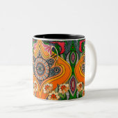 MINNIE grüne Zwei-Tone-Kaffee-Tasse Zweifarbige Tasse (VorderseiteRechts)