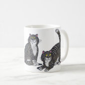 "Minnie" Katzen-Tasse Kaffeetasse (VorderseiteRechts)