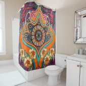 MINNIE lila Duschvorhang (Beispiel)