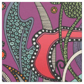 MINNIE lila Fabric Stoff (Nahaufnahme)