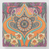 MINNIE lila Stone Untersetzer (Vorderseite)