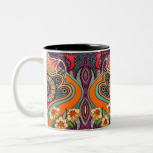 MINNIE lila Zwei-Tone-Kaffee-Tasse Zweifarbige Tasse