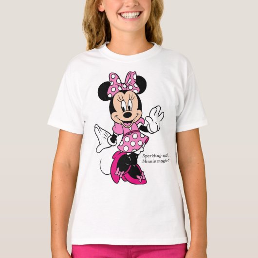 Minnie mouse girls T-Shirt (Vorderseite)