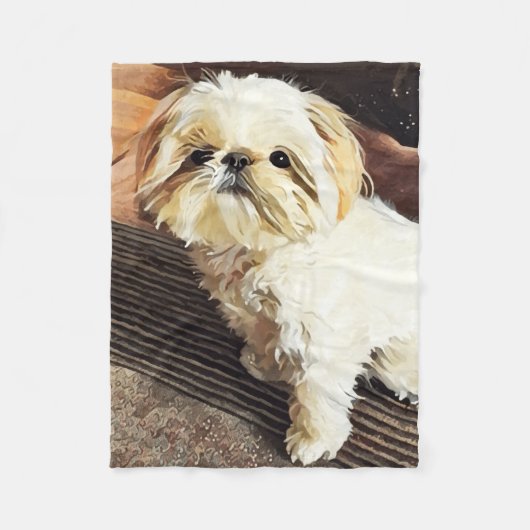 Minnie Portrait Blanket Fleecedecke (Vorderseite)