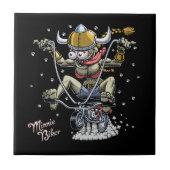 Minnie Radfahrer Fliese (Vorderseite)