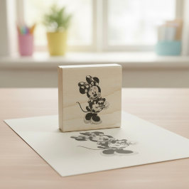 Minnie Rubber Briefmarke Gummistempel