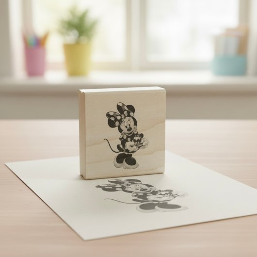 Minnie Rubber Briefmarke Gummistempel