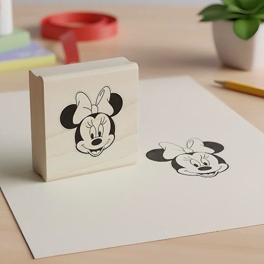 Minnie Rubber Briefmarke Gummistempel